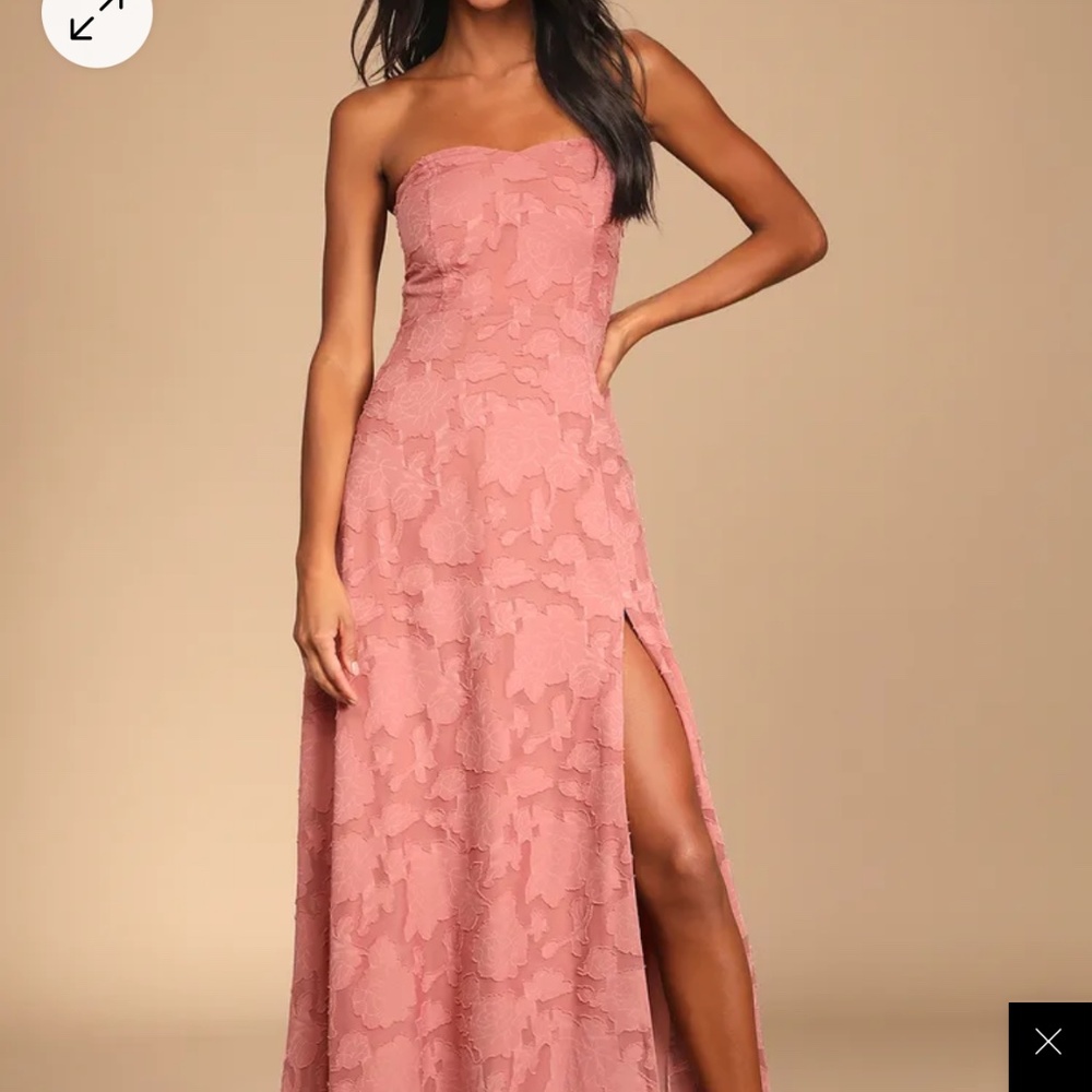 Lulus Strapless Dress